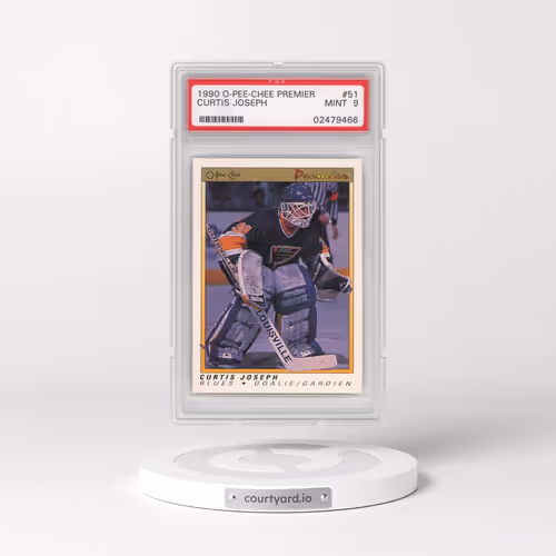 1990 O-Pee-Chee Premier #51 Curtis Joseph (PSA 9 MINT)