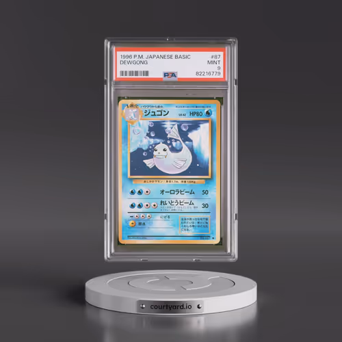 1996 Pokémon Basic #87 Dewgong (PSA 9 MINT)
