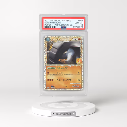 2021 Pokémon Promo Card Pack 25th Anniversary Edition #019 Donphan - Holo (PSA 10 GEM MINT)