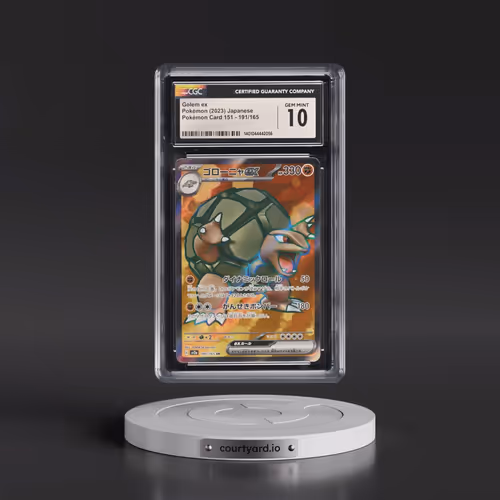 2023 Pokémon Card 151 #191/165 Golem ex - Super Rare Holo (CGC 10 GEM MINT)