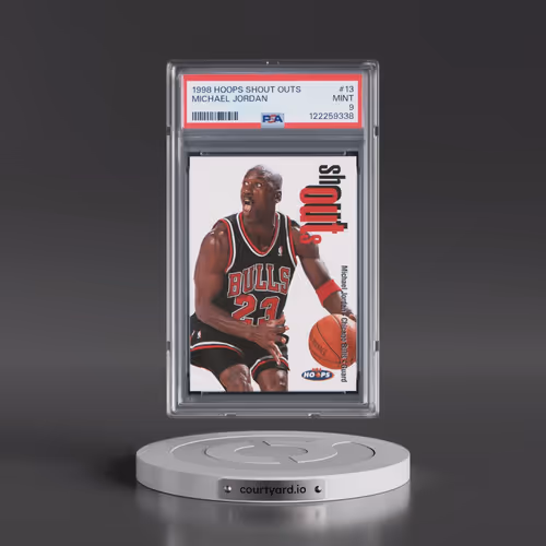 1998 Hoops Shout Outs #13 Michael Jordan (PSA 9 MINT)