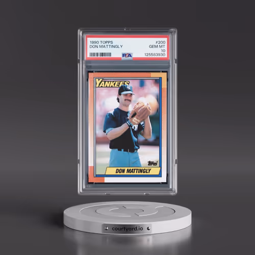 1990 Topps #200 Don Mattingly (PSA 10 GEM MINT)