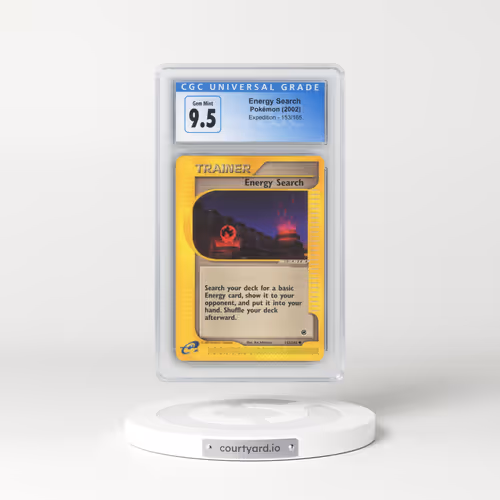 2002 Expedition #153/165 Energy Search (CGC 10 GEM MINT)