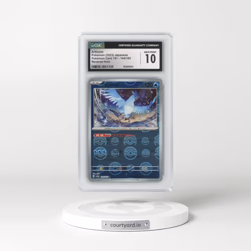 2023 Pokémon Card 151 #144/165 Articuno - Reverse Holo Poké Ball (CGC 10 GEM MINT)