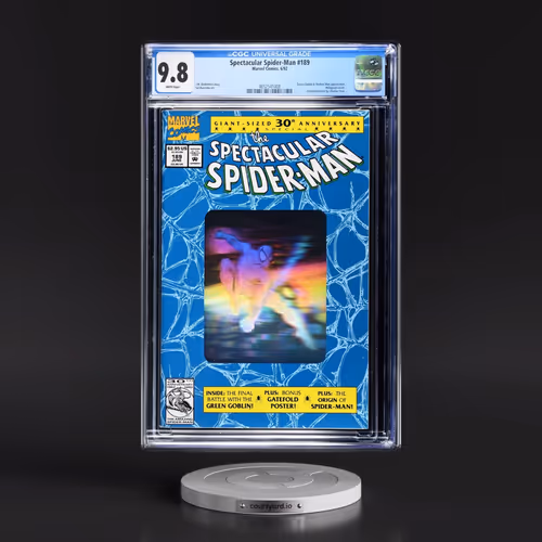Spectacular Spider-Man #189 CGC 9.8 White Pages (Marvel Comics, 6/92) - Universal