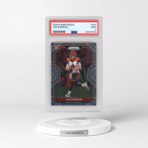 2020 Panini Prizm #307 Joe Burrow (PSA 9 MINT)