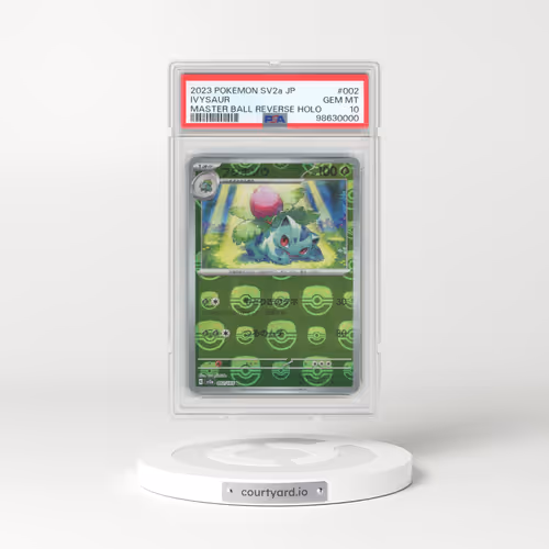 2023 Pokémon Sv2a-Pokemon 151 #002 Ivysaur - Reverse Holo Master Ball (PSA 10 GEM MINT)