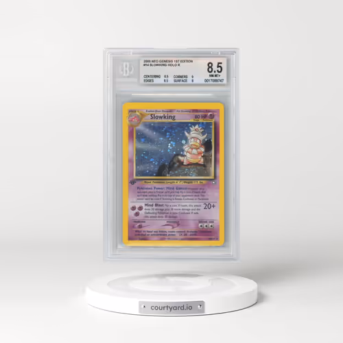 2000 Neo Genesis #14 Slowking - 1st Edition Holo (BGS 8.5 NM-MT+)