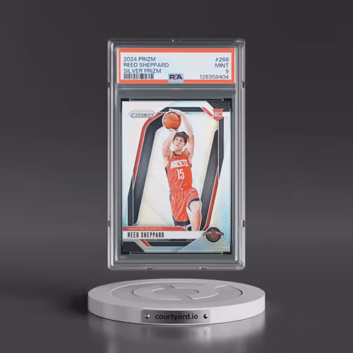 2024 Panini Prizm #268 Reed Sheppard - Silver Prizm (PSA 9 MINT)