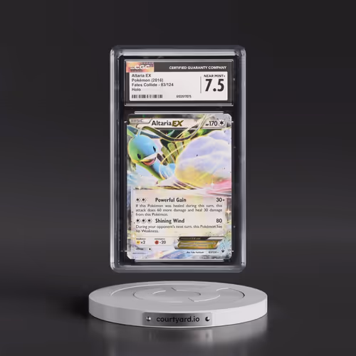 2016 Fates Collide #83/124 Altaria EX - Holo (CGC 7.5 NM+)