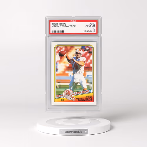 1988 Topps #352 Vinny Testaverde (PSA 10 GEM MINT)