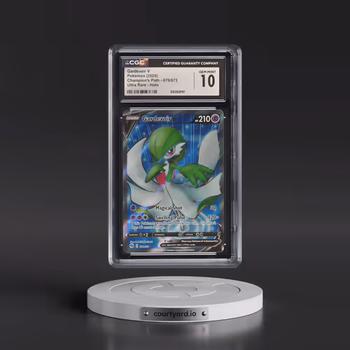2020 Champion's Path #070/073 Gardevoir V - Ultra Rare Holo (CGC 10 GEM MINT)