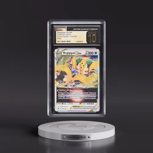 2023 Crown Zenith #114/159 Regigigas VSTAR - Holo (CGC 10 PRISTINE)