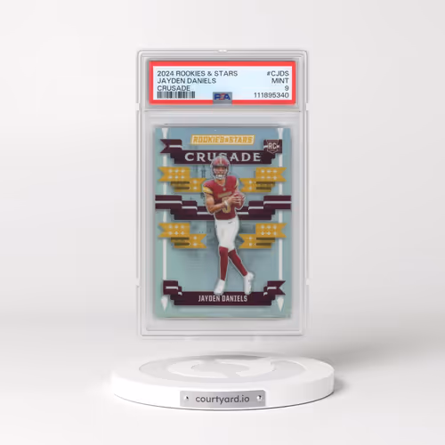 2024 Panini Rookies & Stars Crusade #CJDS Jayden Daniels (PSA 9 MINT)