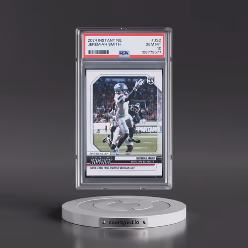 2024 Panini Instant Nil College Football #JSD Jeremiah Smith (PSA 10 GEM MINT)