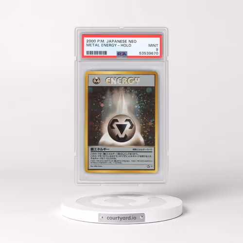 2000 Pokémon Neo Metal Energy - Holo (PSA 9 MINT)