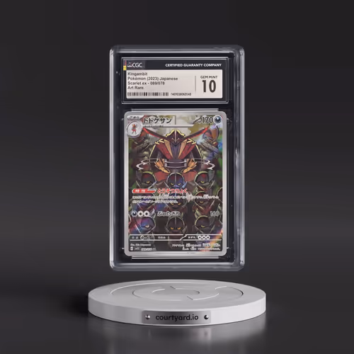 2023 Scarlet ex #089/078 Kingambit - Art Rare Holo (CGC 10 GEM MINT)