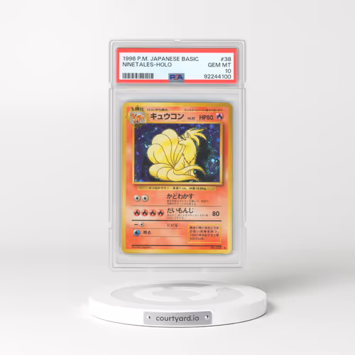 1996 Base Set #38 Ninetales - Holo (PSA 10 GEM MINT)