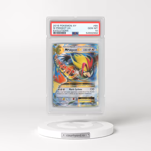 2016 Pokémon XY Evolutions #65 M Pidgeot EX - Holo (PSA 10 GEM MINT)
