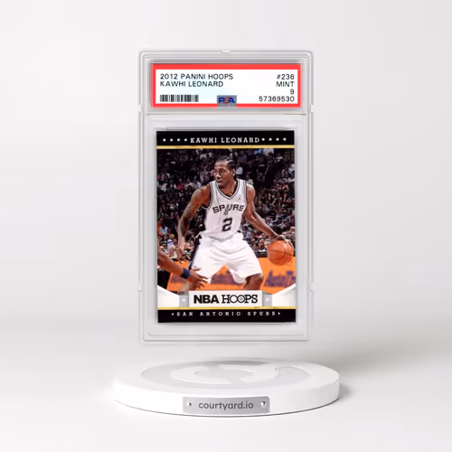 2012 Panini Hoops #236 Kawhi Leonard (PSA 9 MINT)