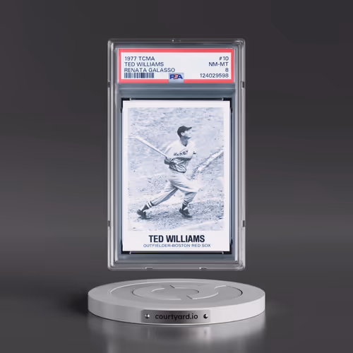 1977 TCMA Renata Galasso #10 Ted Williams (PSA 8 NM-MT)