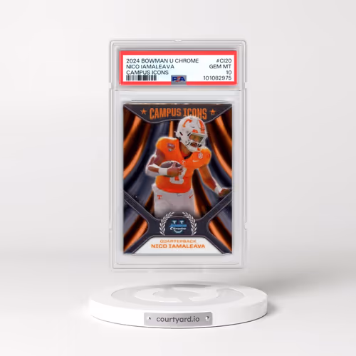 2024 Bowman University Chrome Campus Icons #CI20 Nico Iamaleava (PSA 10 GEM MINT)