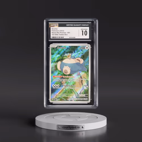 2023 Black Star Promos - Scarlet & Violet SVPEN #051 Snorlax - 151 Elite Trainer Box (Holo) (CGC 10