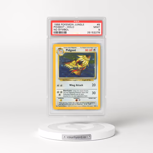 1999 Jungle #8 Pidgeot - Holo No Set Symbol (PSA 9 MINT)