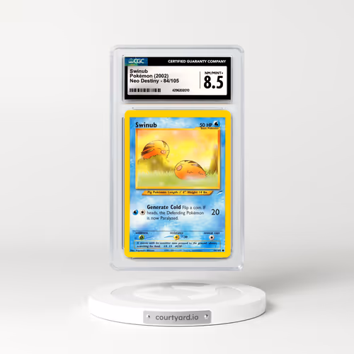 2002 Neo Destiny #84 Swinub (CGC 8.5 NM-MT+)