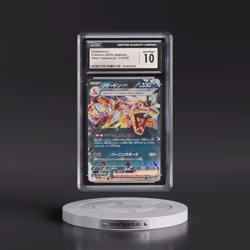 2023 Shiny Treasure ex #115/190 Charizard ex - Holo (CGC 10 GEM MINT)