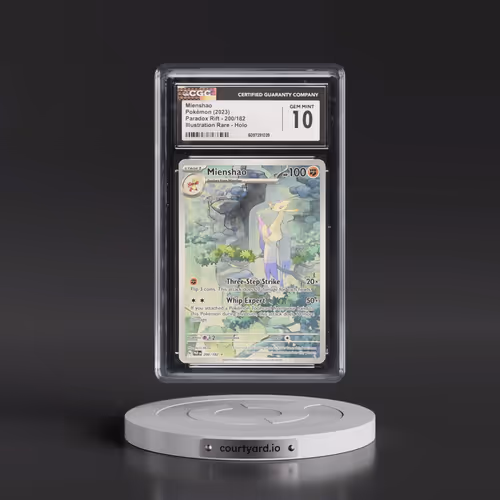 2023 Paradox Rift - PAR EN #200/182 Mienshao - Illustration Rare Holo (CGC 10 GEM MINT)