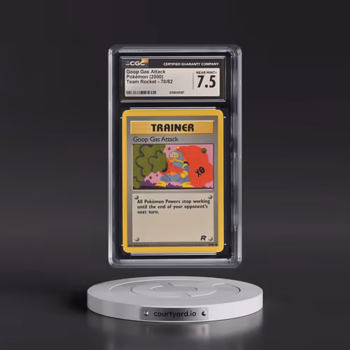 1999 Team Rocket #78/82 Goop Gas Attack (CGC 7.5 NM+)