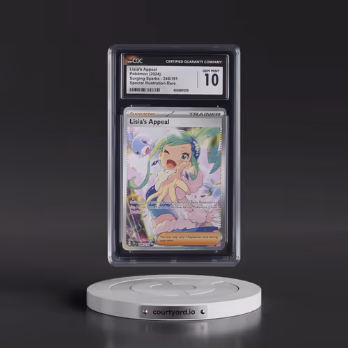 2024 Surging Sparks - SSP EN #246/191 Lisia's Appeal - Special Illustration Rare (CGC 10 GEM MINT)