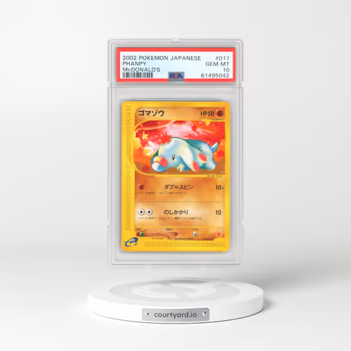 2002 Pokémon McDonald's #017 Phanpy (PSA 10 GEM MINT)