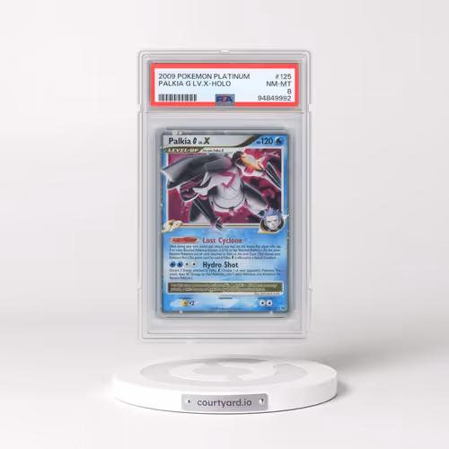 2009 Pokémon Platinum #125 Palkia G LV.X - Holo (PSA 8 NM-MT)