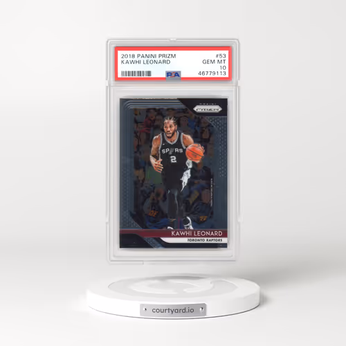 2018 Panini Prizm #53 Kawhi Leonard (PSA 10 GEM MINT)