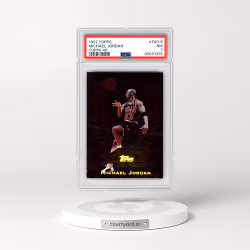 1997 Topps Topps 40 #T40-5 Michael Jordan (PSA 7 NM)