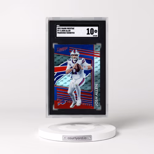 2022 Panini Prestige #FF-4 Josh Allen - Franchise Favorites (SGC 10 GEM MINT)
