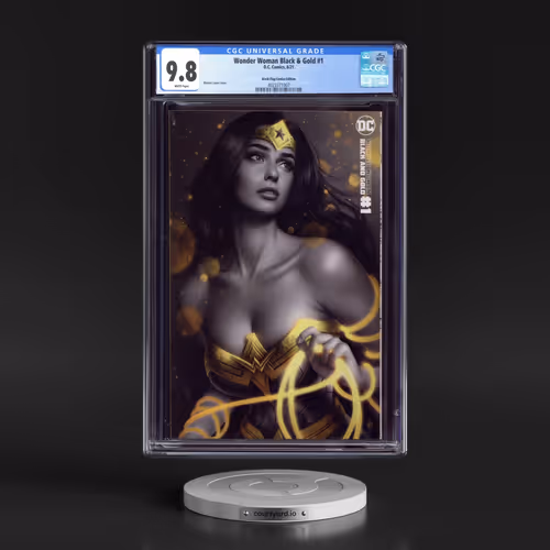 Wonder Woman Black & Gold #1 CGC 9.8 White Pages (D.C. Comics, 8/21)