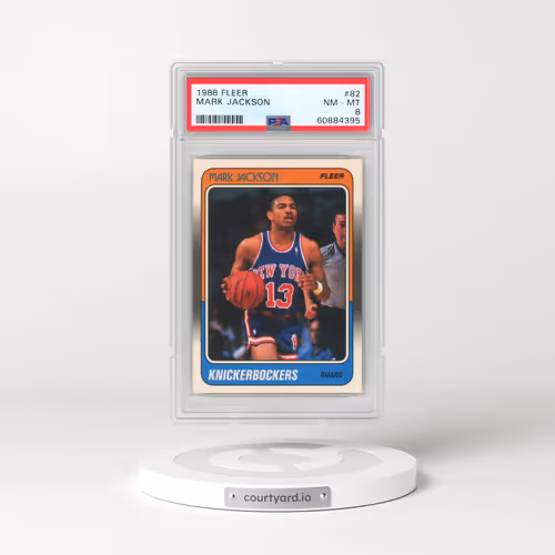 1988 Fleer #82 Mark Jackson (PSA 8 NM-MT)