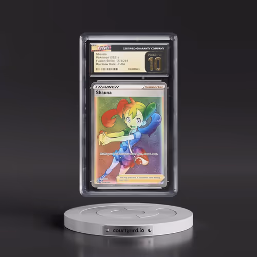 2019 Fusion Strike #278/264 Shauna - Rainbow Holo (CGC 10 PRISTINE)
