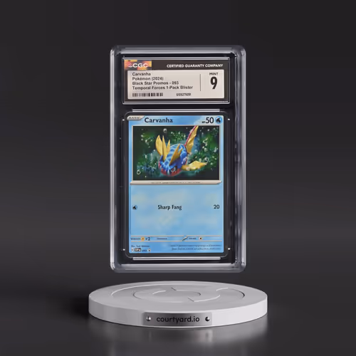 2023 Black Star Promos - Scarlet & Violet SVPEN #093 Carvanha - Temporal Forces 1-Pack Blister (Cosm