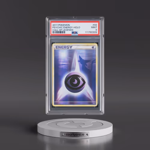 2011 Pokémon Call of Legends #92 Psychic Energy - Holo (PSA 9 MINT)