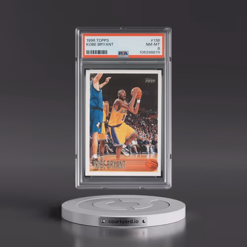 1996 Topps #138 Kobe Bryant (PSA 8 NM-MT)