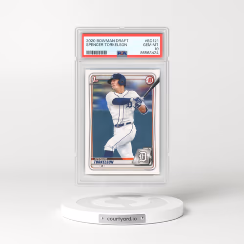 2020 Bowman Draft #BD121 Spencer Torkelson (PSA 10 GEM MINT)