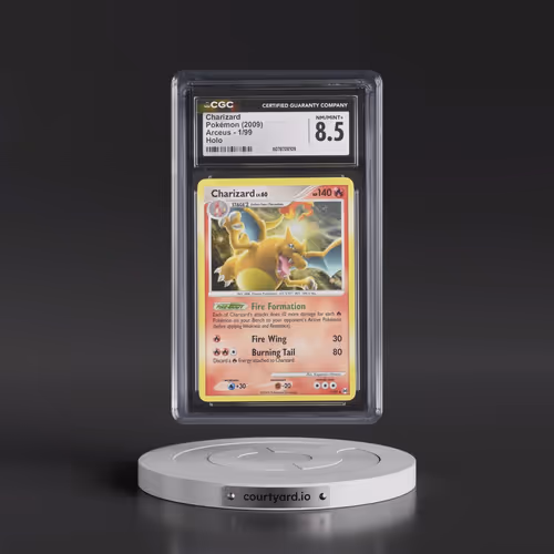 2009 Arceus #1/99 Charizard - Holo (CGC 8.5 NM-MT+)