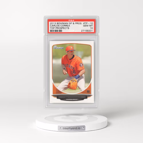 2013 Bowman Draft Picks & Prospects Top Prospects #TP-10 Carlos Correa (PSA 10 GEM MINT)