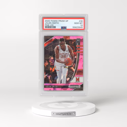 2020 Panini Prizm Draft Picks #30 Jalen Smith - Pink Ice (PSA 10 GEM MINT)