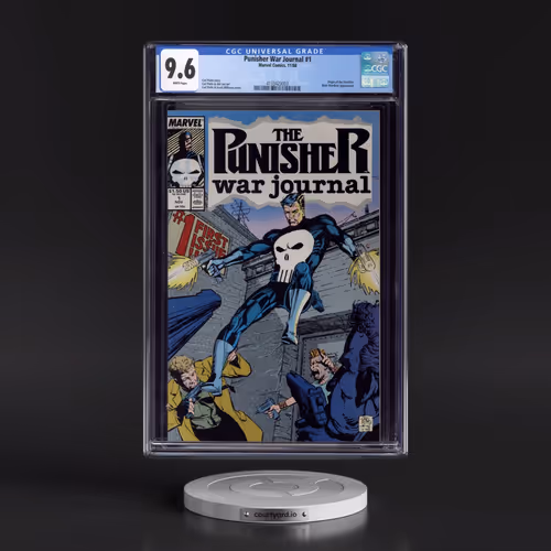 Punisher War Journal #1 CGC 9.6 White Pages (Marvel Comics, 11/88) - Universal
