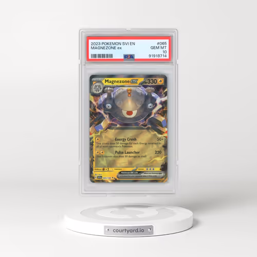 2023 Pokémon Svi EN-Scarlet & Violet #065 Magnezone EX - Holo (PSA 10 GEM MINT)